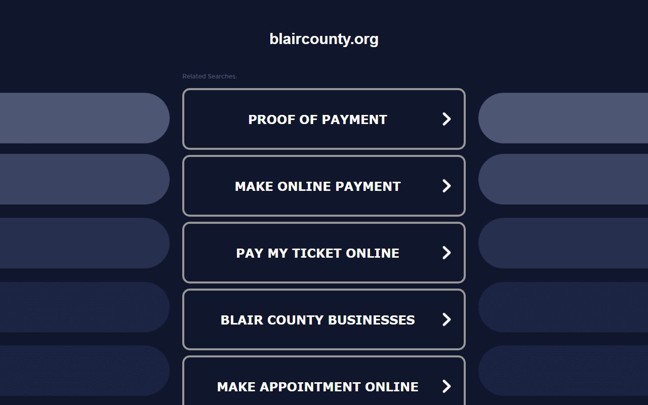 blair county sex offender registry blair county government