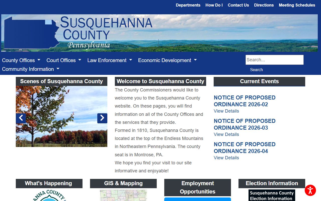 susquehanna county sex offender registry susquehanna county government